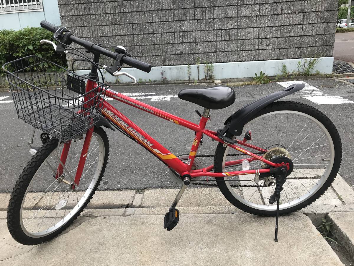 METEOR　STREAM　24インチ　ジュニアMTB　中古 METEOR STREAM ジュニアマウンテン 売約済み実質表示価格より20％お