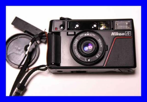 ●美品 ニコンAF Nicon L35AF フィルムカメラ 35mm コンパクトカメラ 完動品