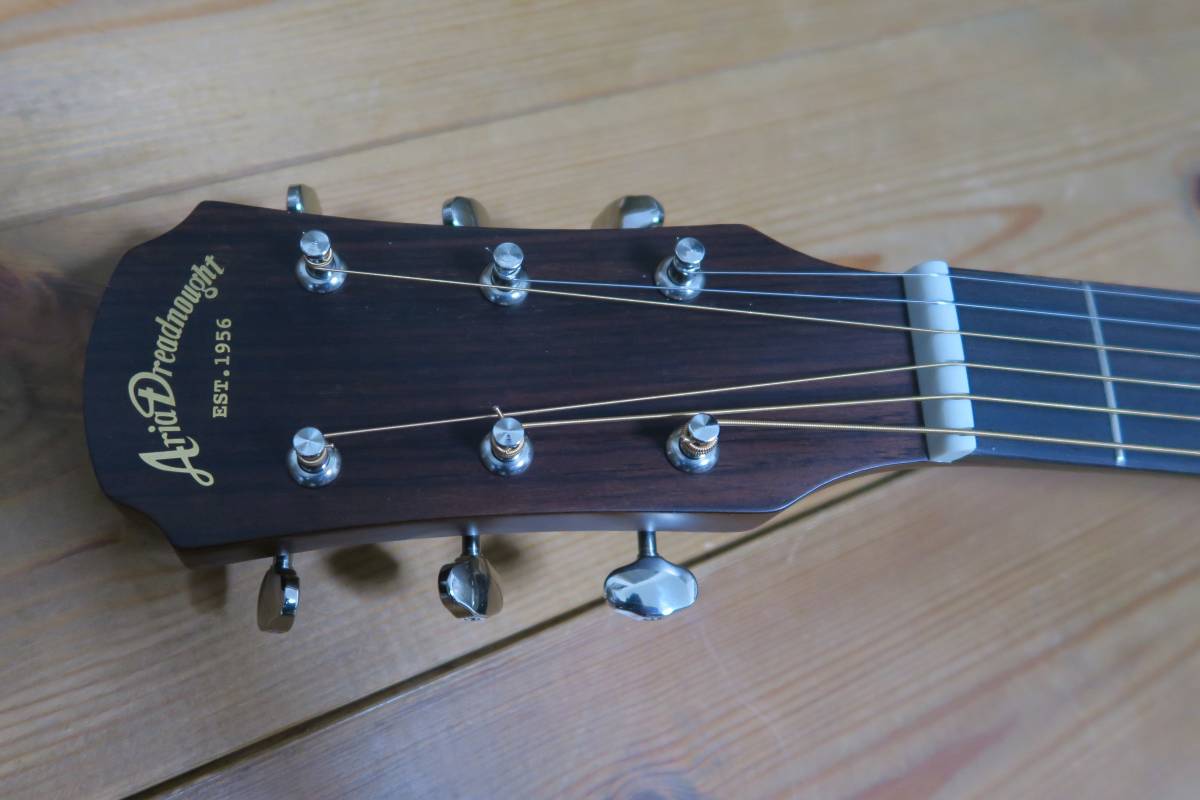 ARIA 【トップ単板】 AD-215 ARIA Dreadnought アリア ドレッドノート 