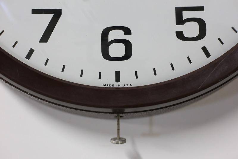GENERAL ELECTRIC CLOCK，ゼネラルエレクトリック，時計，スクール