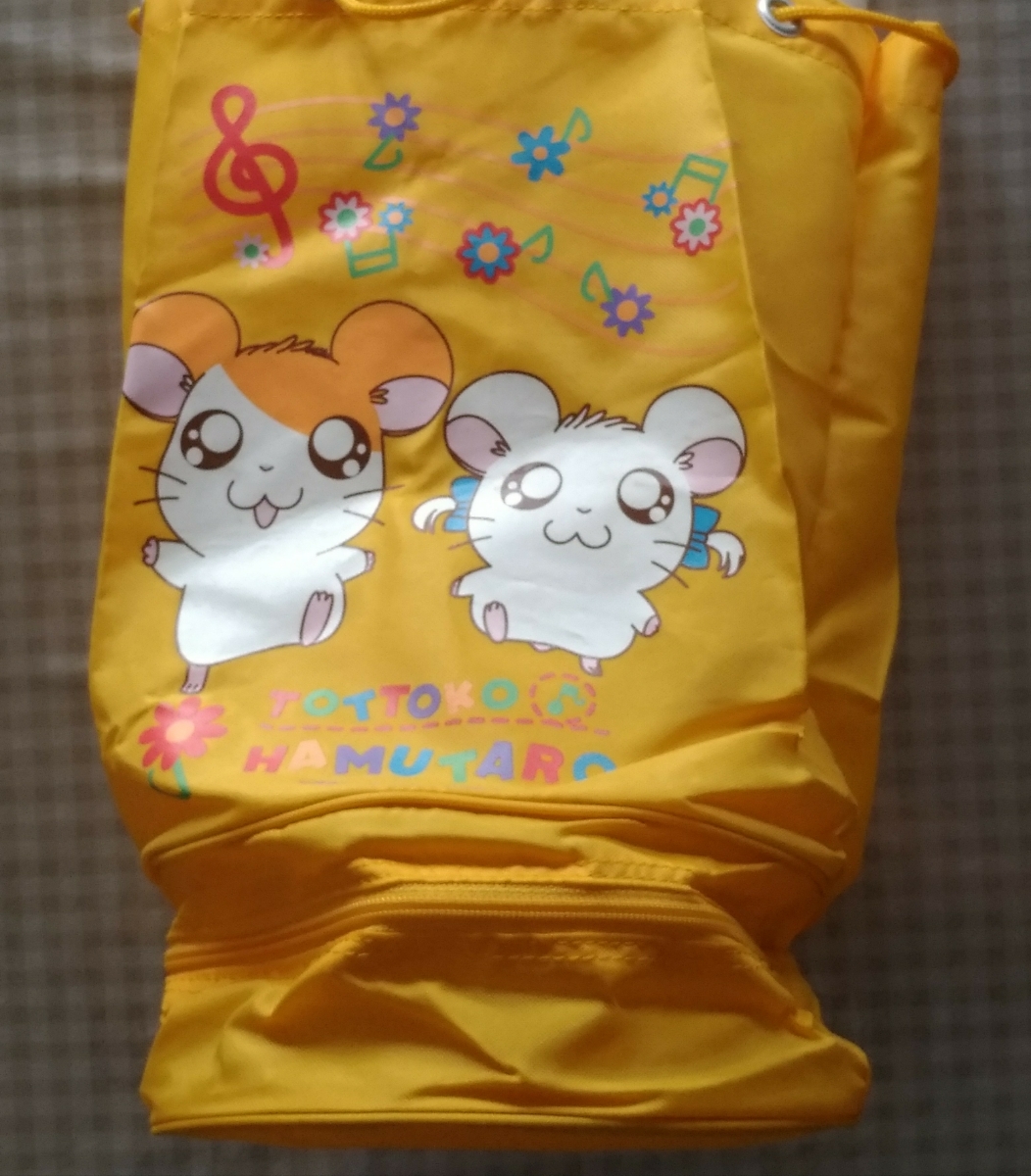 プールバッグ 未使用品 2段仕様 ハム太郎 リボンちゃん 水着入れ 
