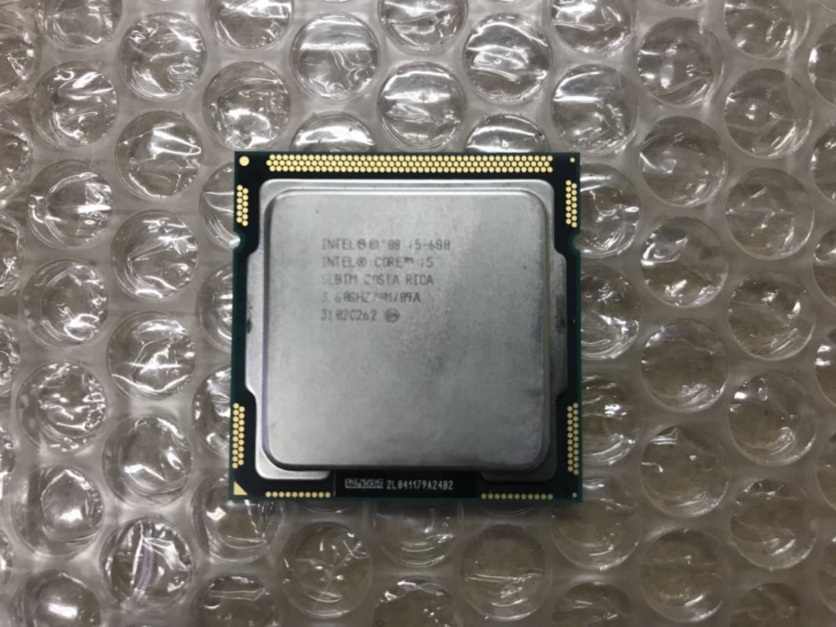 Intel Core i5-680 3.6GHz 4M LGA1156 SLBTM 在庫2