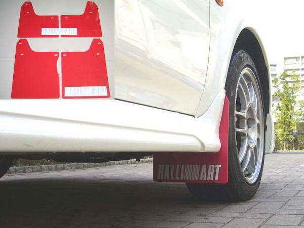 Ralliart ラリー マッドフラップ 三菱 MITSUBISHI ZT ラリーアート