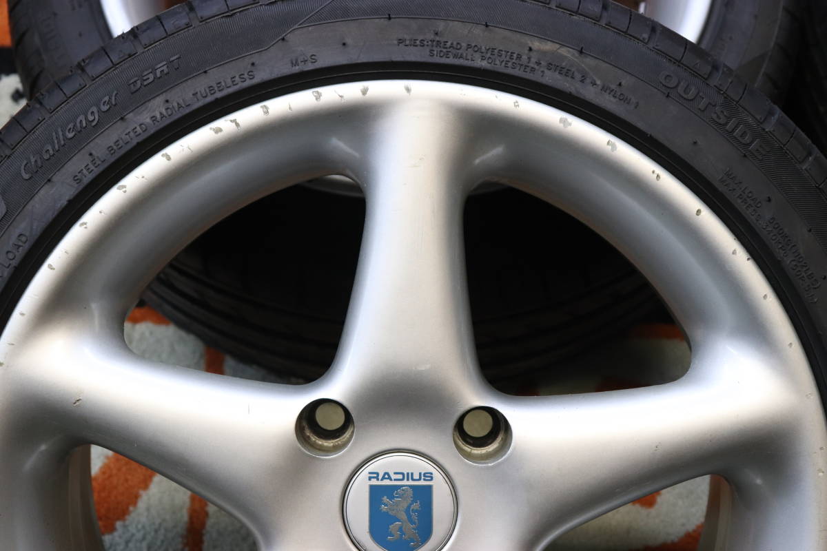 1000円～最落無し売切り!!未使用タイヤ195/45R16セット!RADIUS 