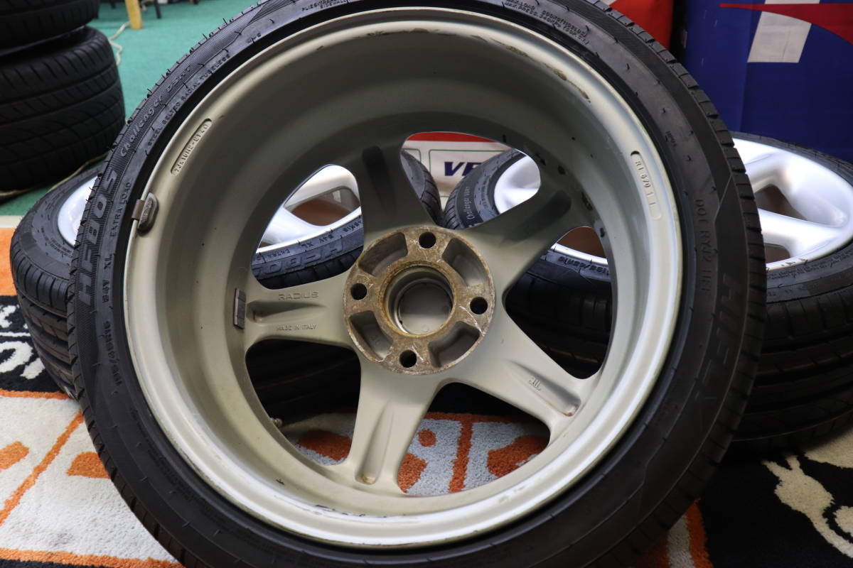 1000円～最落無し売切り!!未使用タイヤ195/45R16セット!RADIUS 