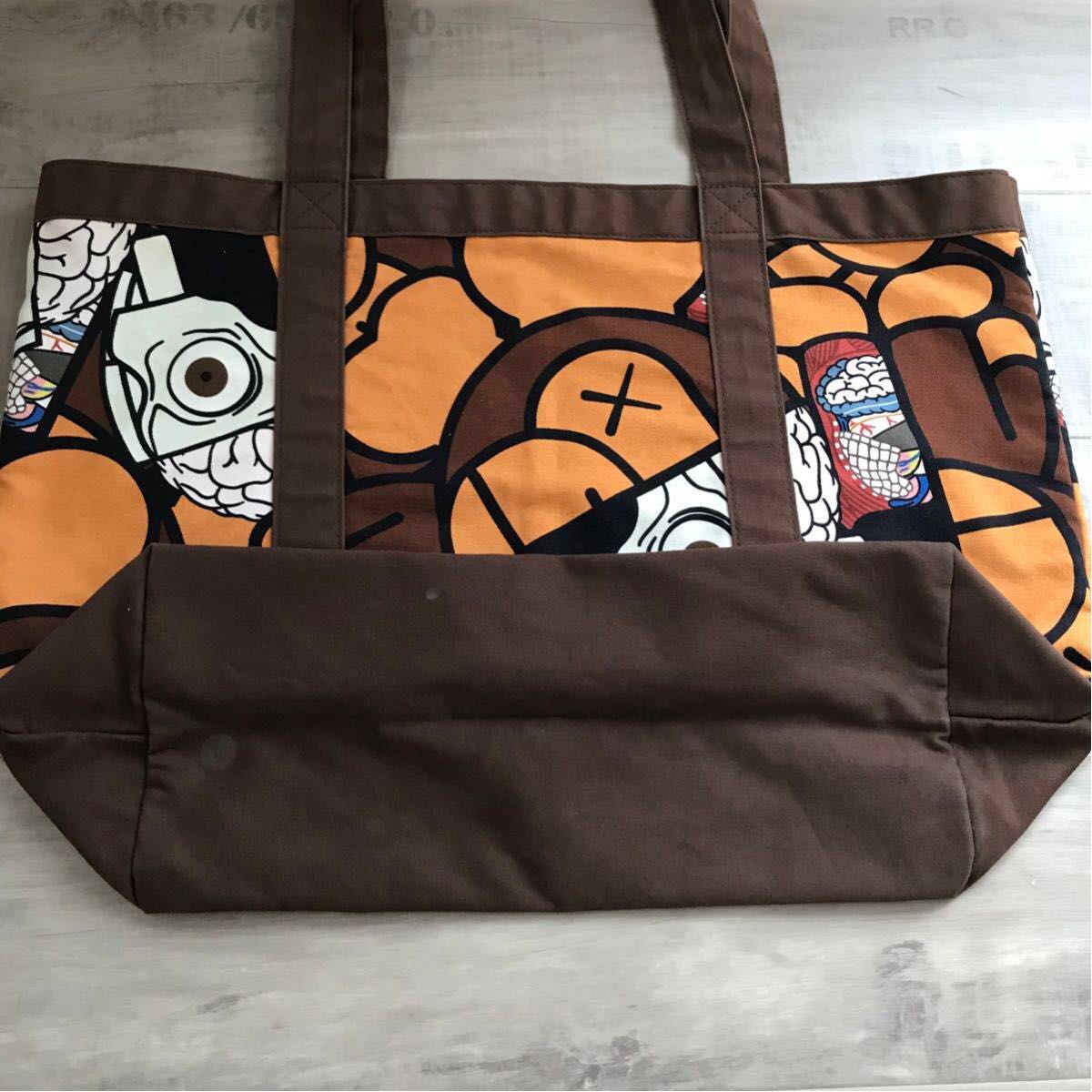 TOTE MADE x APE KAWS BAG MILO Tote × Bag kaws BATHING A - BABY Store