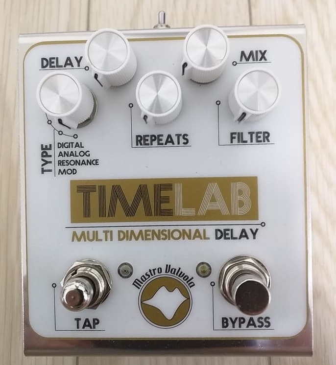 ギター Maestro Vivola TimeLab Valvola Mastro - TimeLab Delay Pedal Guitar Multidimensional