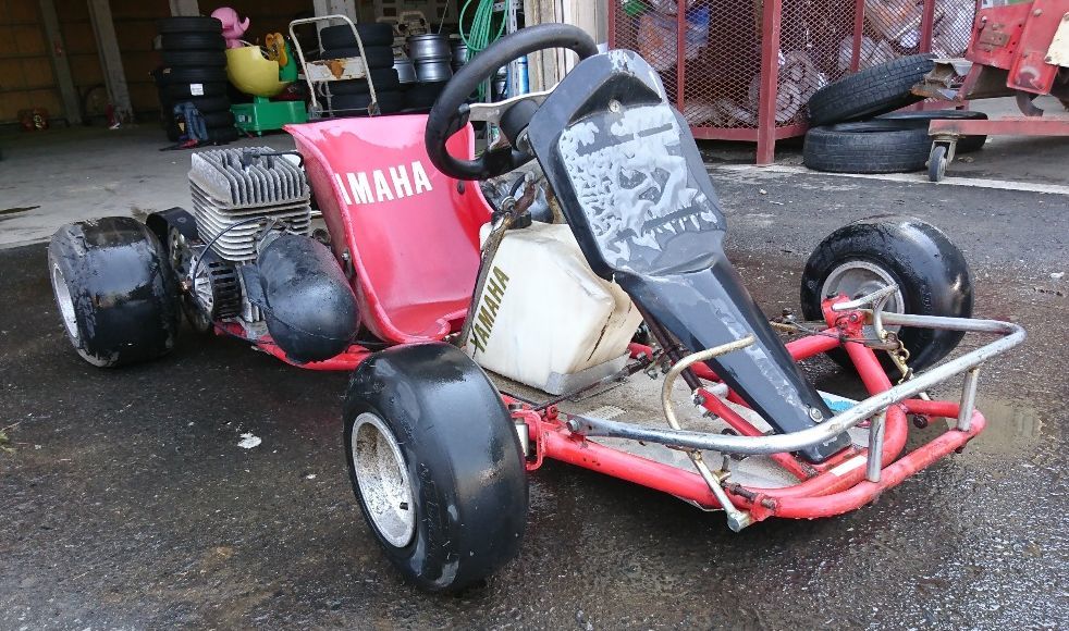ヤマハ⁄YAMAHA レーシングカート 動作未確認 ジャンク品 7YA 