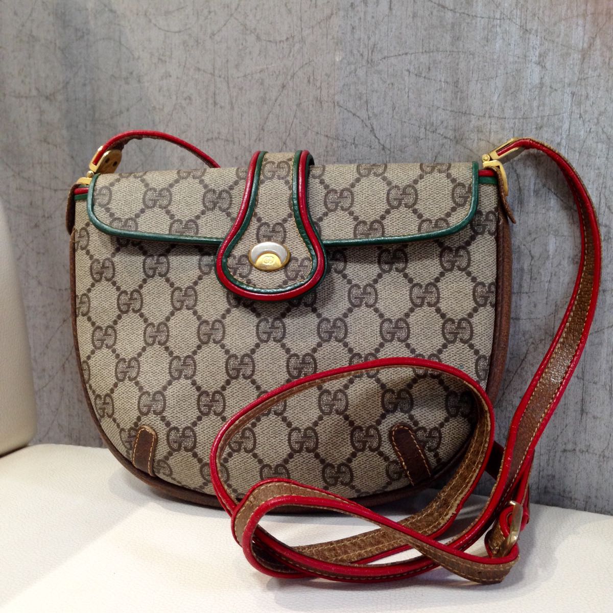 GUCCI GG柄 ヴィンテージ 希少バッグ 最終値下げ 希少オールドグッチ 