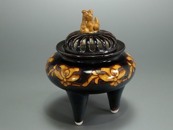 岡山県重要無形文化財 吉本正 備前焼 緋襷壷 合箱 花入 時代 九谷焼 花