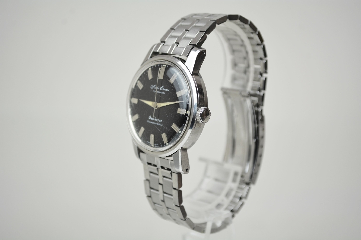稼働品 セイコークロノス Sea horse /J13032 タツノオトシゴ DIASHOCK
