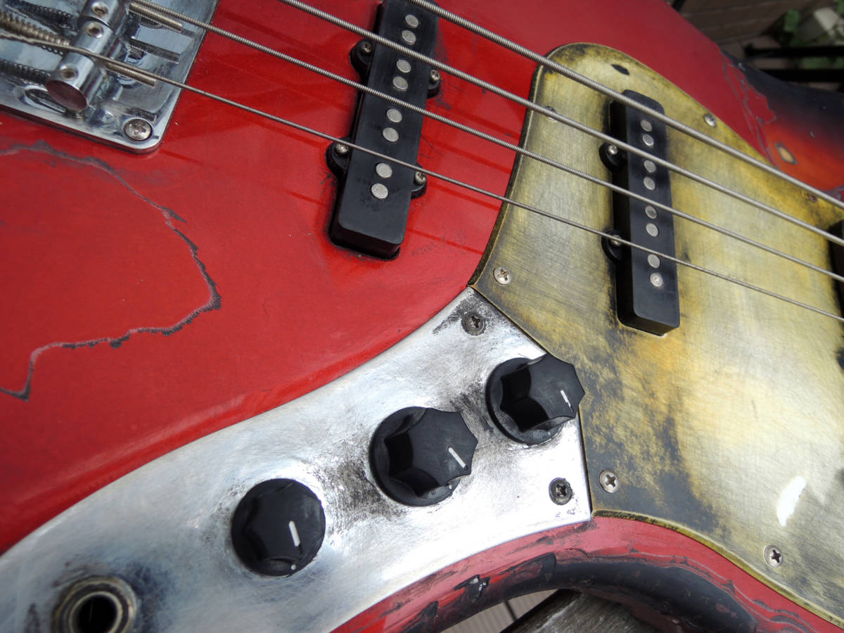 ☆Pirates Relic by Georarms -JB 1964- Jazz Bass・ノイズシールド済