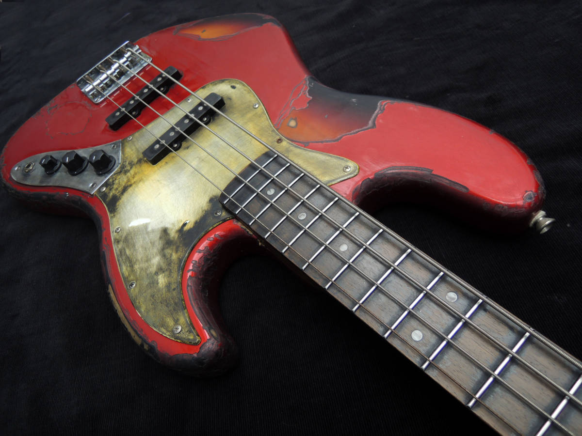 ☆Pirates Relic by Georarms -JB 1964- Jazz Bass・ノイズシールド済