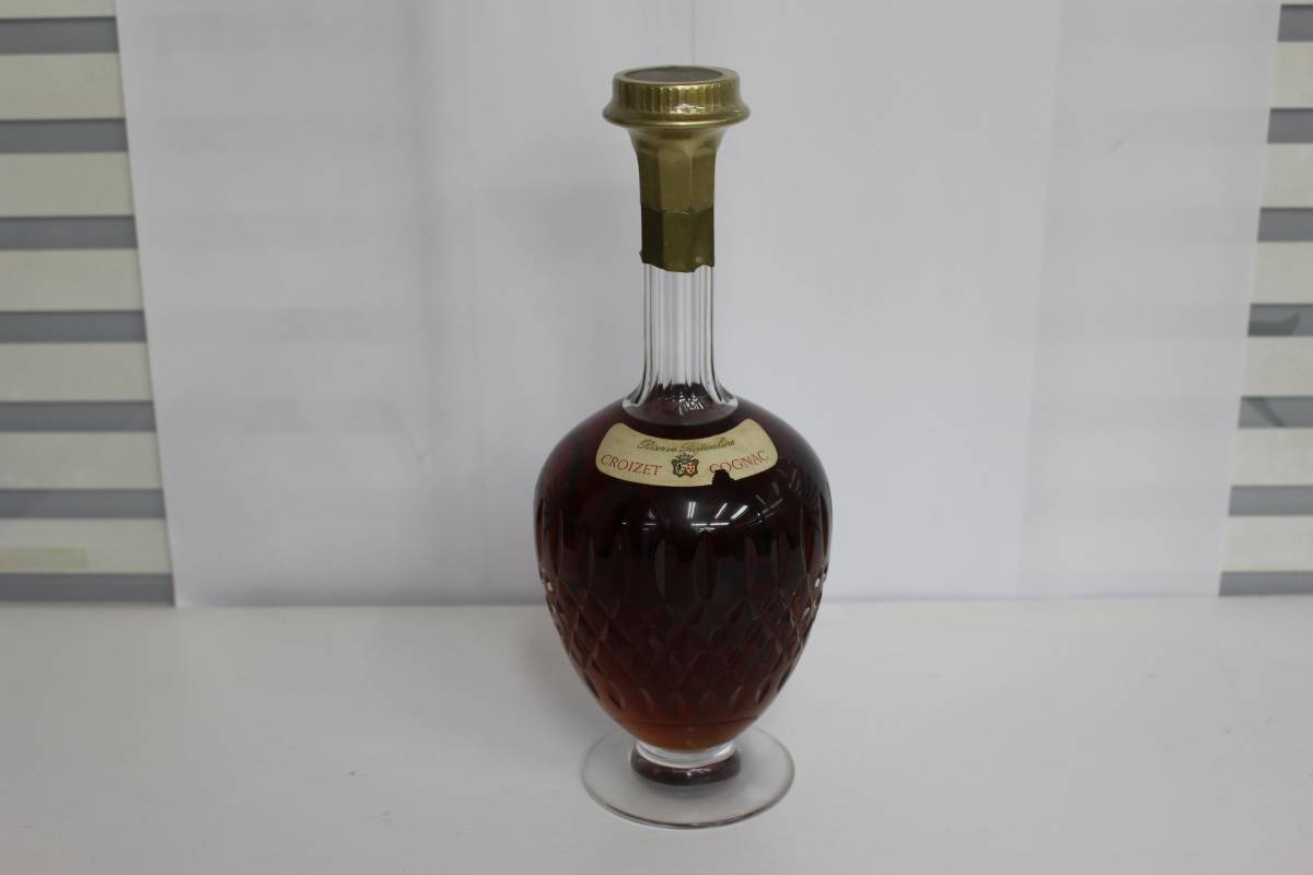 CROIZET COGNAC クロアーゼコニャッククリスタルボトルバカラ