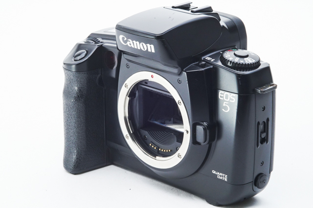 EOS 0 Canon ☆シャッター、フラッシュOK ボディ 撮影 外観極上品★キャノン Canon EOS 5 QD QUARTZ DATE★343