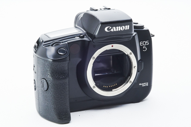 EOS 0 Canon ☆シャッター、フラッシュOK ボディ 撮影 外観極上品★キャノン Canon EOS 5 QD QUARTZ DATE★343