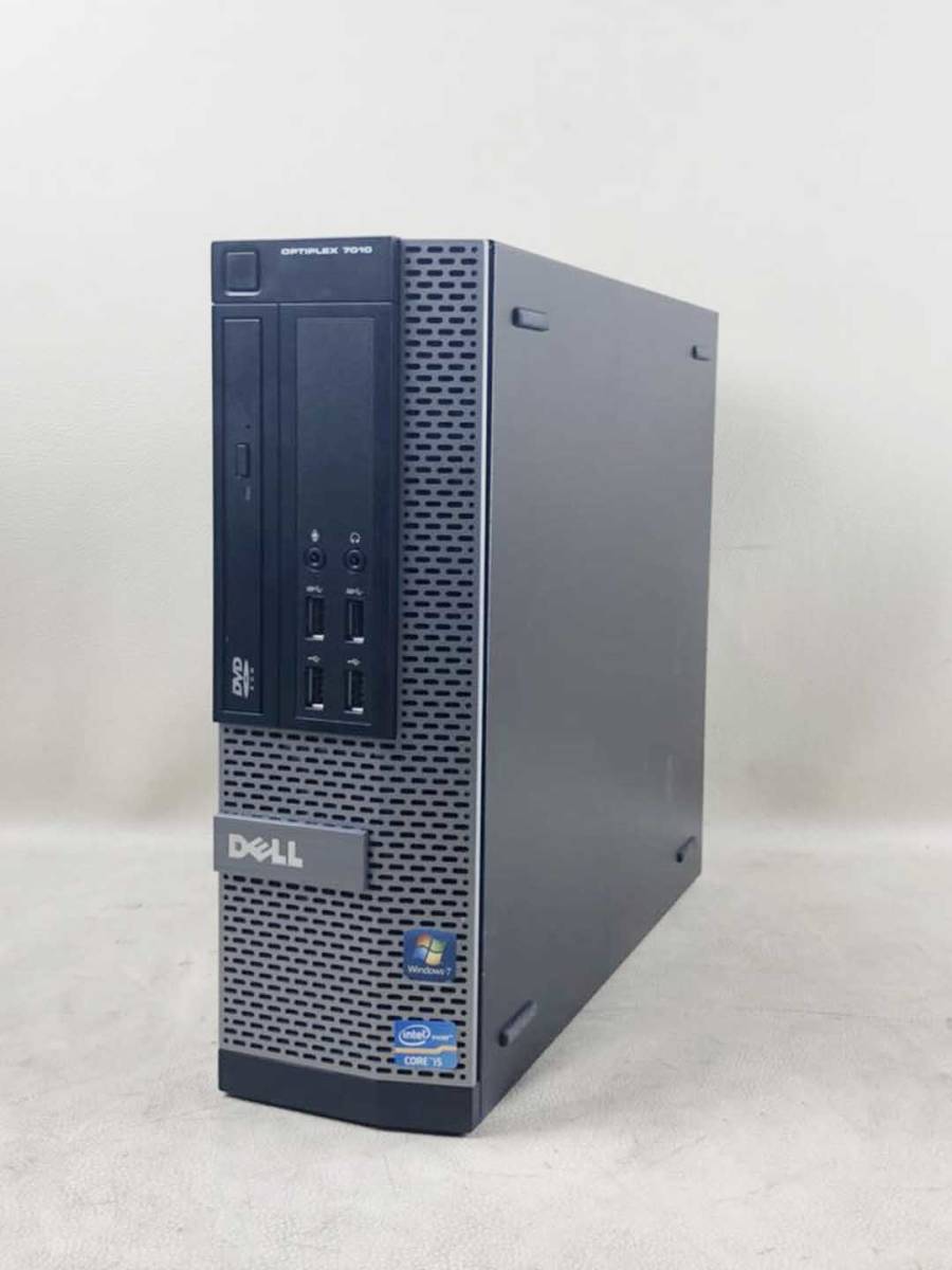 新品SSD爆速▲DELL 7010SFF▲ I5(3570) 3.4GHz ▲ メモリ 8GB SSD120GB▲正規版WPS OFFICE　▲Win 10 Pro 認証済！▲D2Dリカバリ 