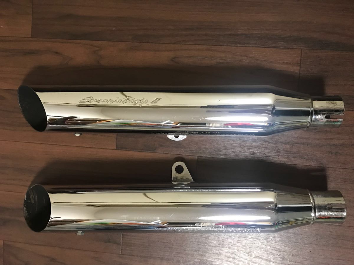 ハーレー スポーツスター スクリーミンイーグル2 サイレンサー 