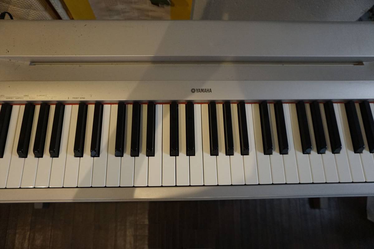 中古☆YAMAHA ヤマハ 電子ピアノ P-60 88鍵盤 スタンド ペダル付き 