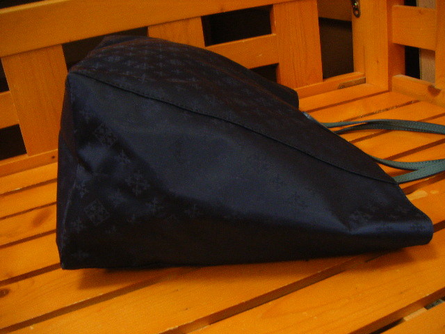 新品同様ラシット☆パレット　トートバッグ☆ネイビー