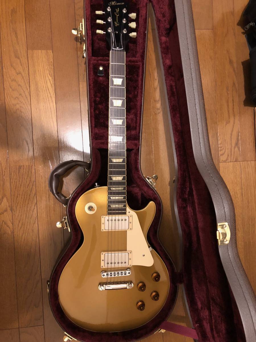 MOMOSE 日本製 レスポールタイプ ゴールドトップ MLS1-STDII/R