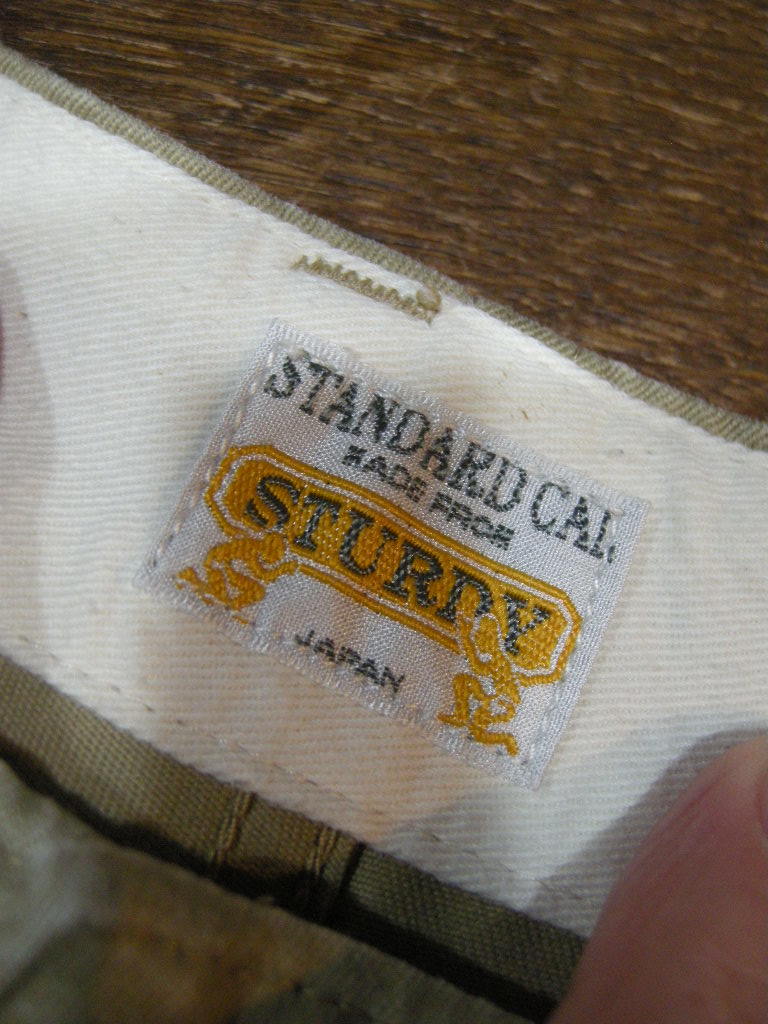 スタンダードカリフォルニア　チノパンツ　4241 CALIFORNIA STANDARD スタンダードカリフォルニア ワイドテーパードパンツ 41カーキ #141