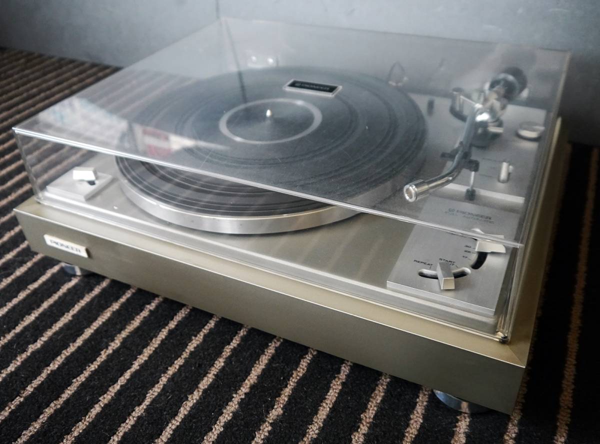 73 Pioneer PL-A215S フルオートレコードプレーヤー 50Hz 動作品