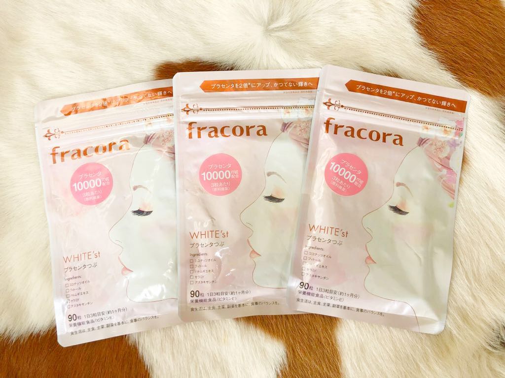 ☆ fracora フラコラ プラセンタつぶ 90粒×3袋 激安 ☆ プラセンタつぶ