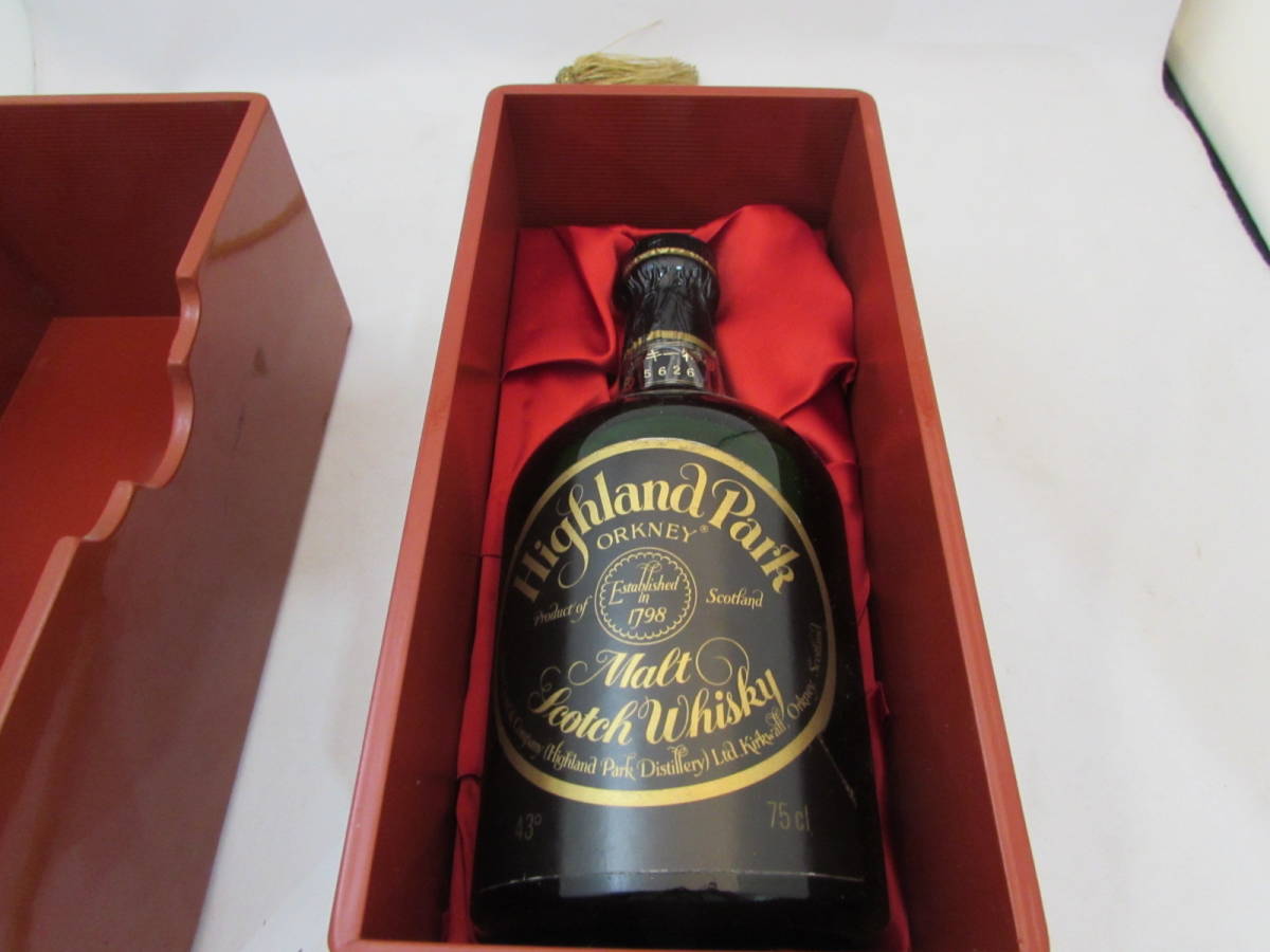 未開栓HIGHLAND PARK ハイランドパーク 古酒 箱付⁄HIGHLAND PARK 
