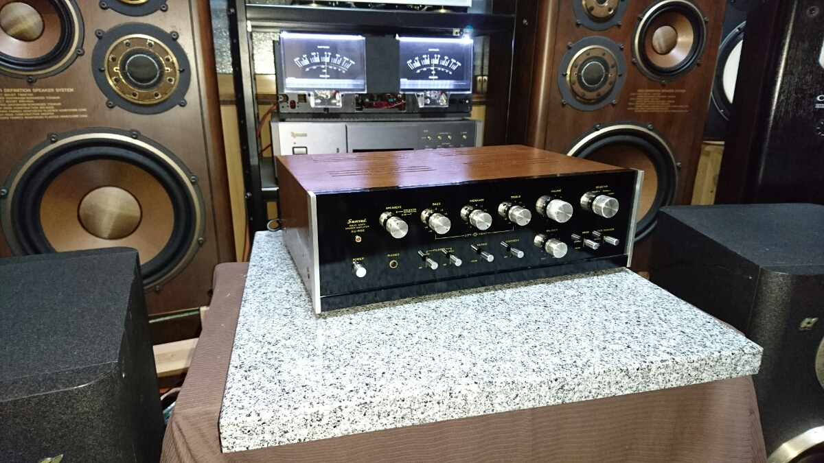 SANSUI AU-666 プリメインアンプ 隠れた名機！メンテナンス済み！大