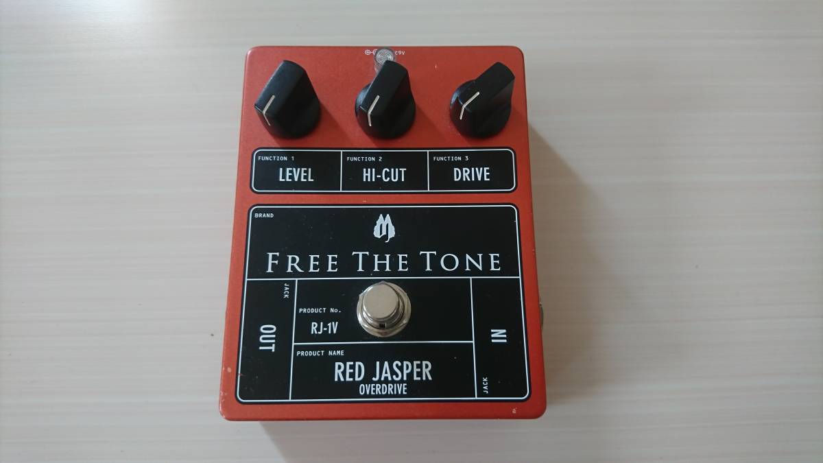 特価!!】※美中古 FREE THE TONE RED JASPER OVERDRIVE RJ-1V 廃盤品