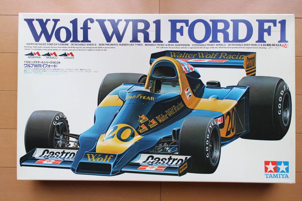 1円～ タミヤ 1/12 Wolf WR-1 FORD F1 タミヤ ビッグスケール 1⁄12