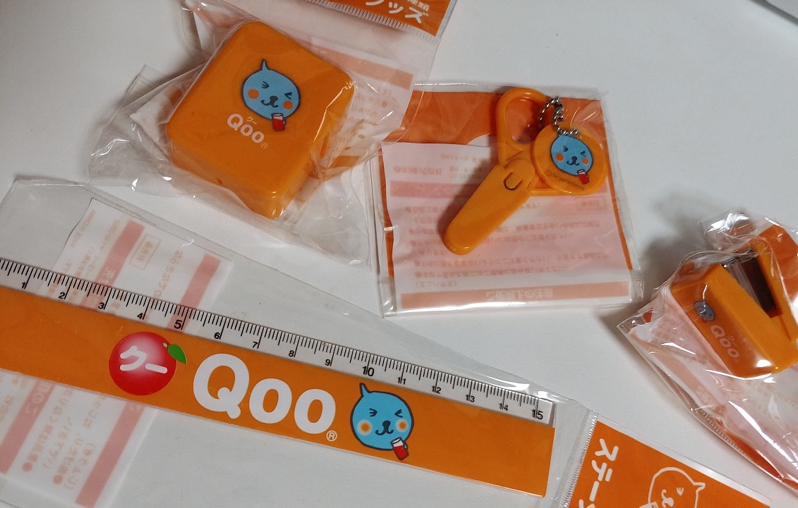 非売品 コカコーラ Qoo ステーショナリーグッズ 4点セット 定規