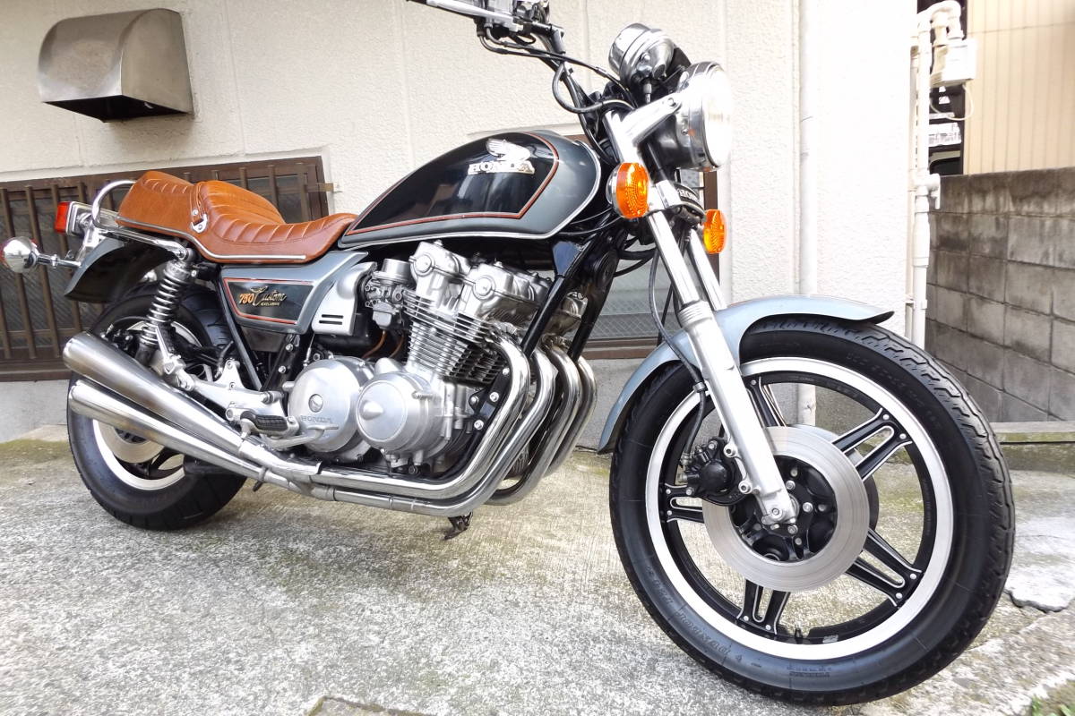 下取可】☆CB750カスタム エクスクルーシブ S56年 走行24，913km 《始動動画有