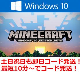 Minecraft Windows 10 Edition コード マインクラフト マイクラ Win10 日本語 コード 土日祝日も即日コード発送 シミュレーション 売買されたオークション情報 Yahooの商品情報をアーカイブ公開 オークファン Aucfan Com