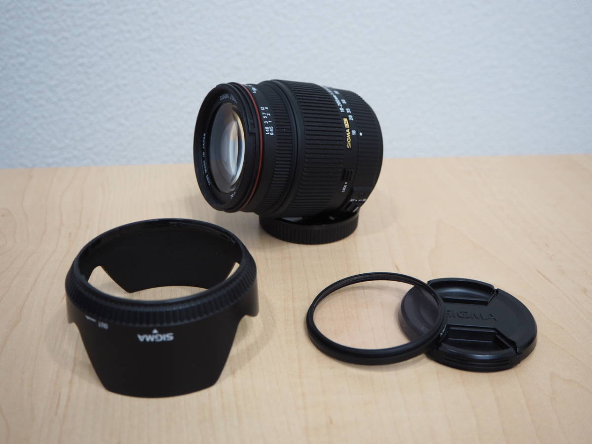 【本物保証，お得】 現品のみ シグマ/SIGMA 望遠 デジタルカメラレンズ：18-200mm 1:3.5-6.3 Ⅱ HSM DC AF OS 一眼カメラ ズーム 33309(ソニー、ミノルタ)｜売買されたオークション情報、yahooの商品情報をアーカイブ公開 - ソニー、ミノルタ