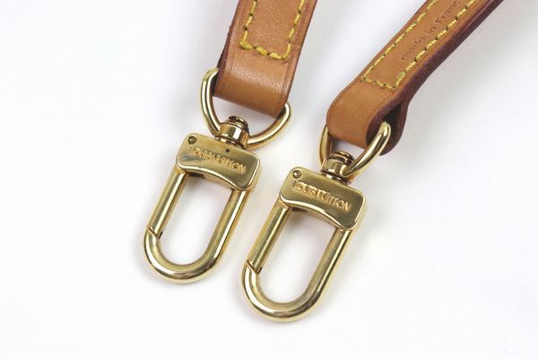 Louis Vuitton ルイ ヴィトン ショルダーストラップ J 100cm 1 6cm幅 ヌメ革 ゴールド金具 バッグ ポーチに取り付け可 France 服飾小物 売買されたオークション情報 Yahooの商品情報をアーカイブ公開 オークファン Aucfan Com