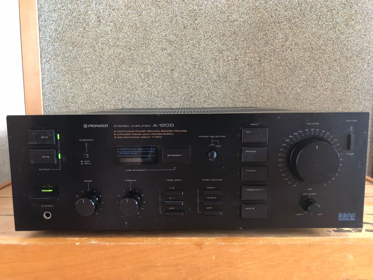 アンプ PIONEER A-120D 現状品 A-120D 【公式通販】