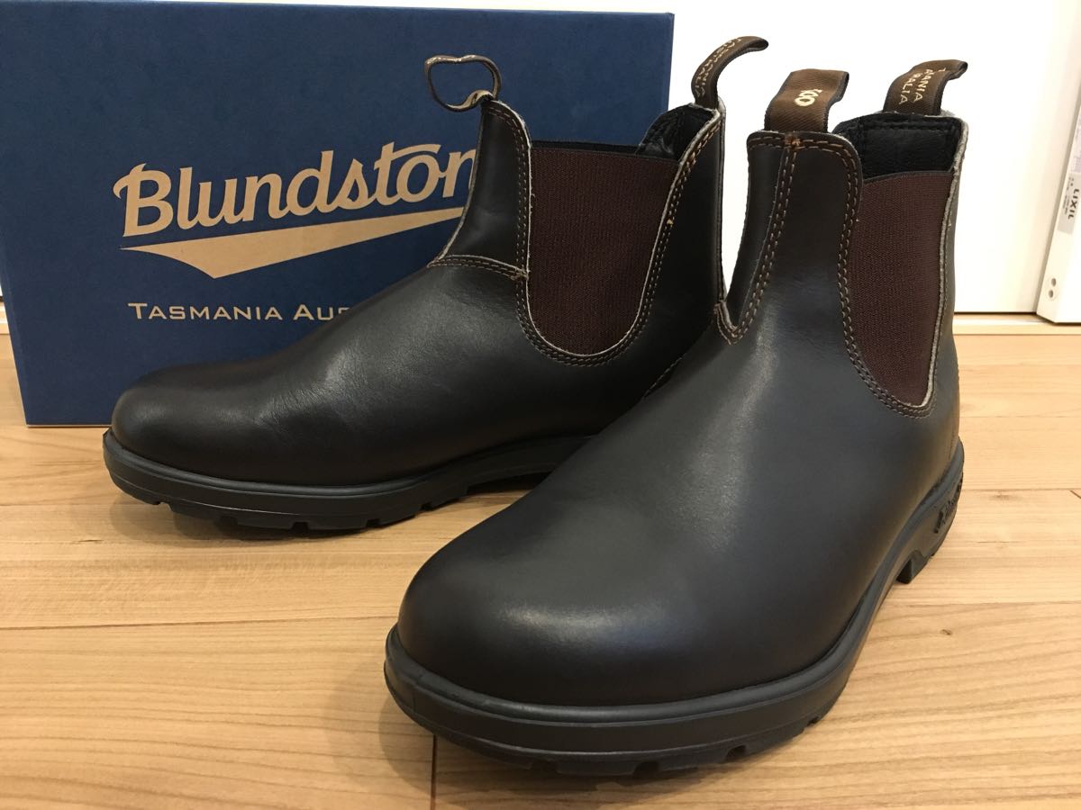 【9.5 箱付 美品 】BLUNDSTONE ブランドストーン 500 スタウトブラウン