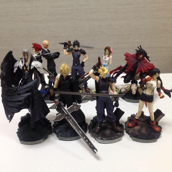 ポーション FF7 トレーディングアーツミニ フィギュア 周年グッズ全8点 