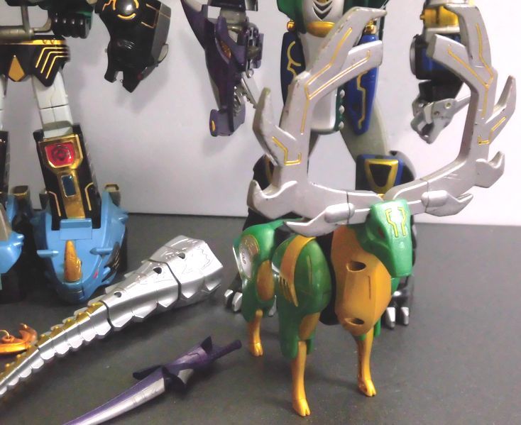 バンダイ 百獣戦隊ガオレンジャー 超合金 DXガオマッスルストライカー