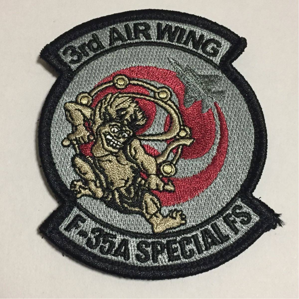 航空自衛隊 三沢基地第3航空団 臨時F-35飛行隊パッチ ワッペン 三沢 