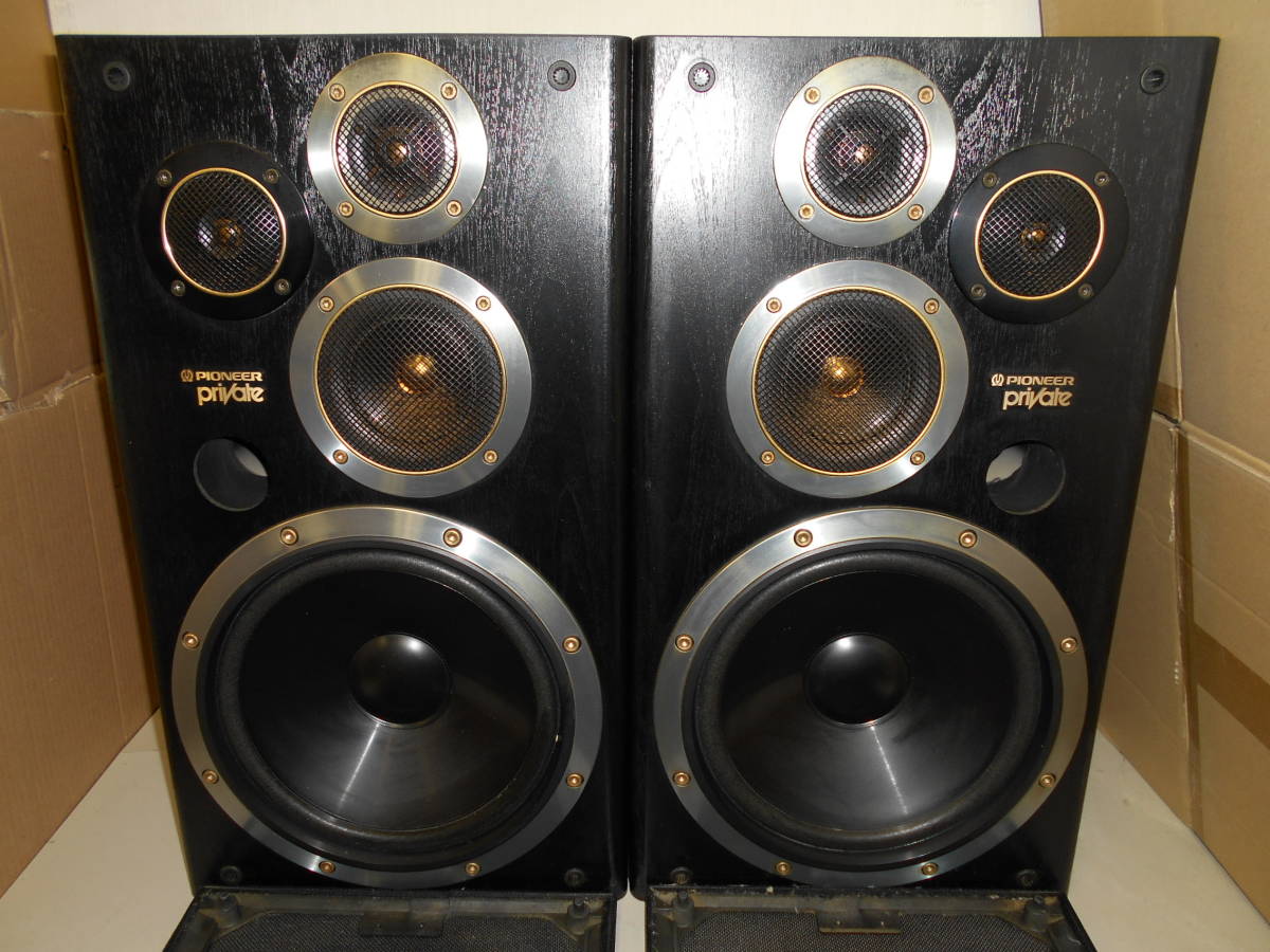 オーディオ機器 Pioneer S-X650V ペアースピーカー ブラック
