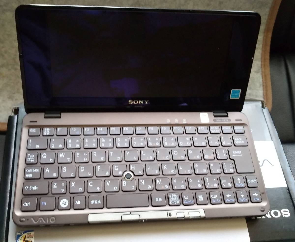 SONY VAIO type P VGN-P61S web限定モデル オニキスブラック Atom Z530