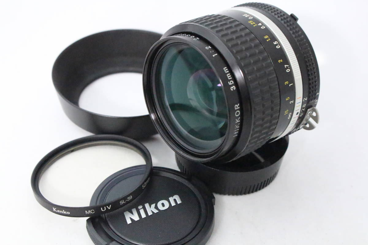 数量限定，限定SALE 極上品 Nikon ニコン Ai-S Nikkor 35mm F2 878(ニコン)｜売買されたオークション情報、yahooの商品情報をアーカイブ公開 - オークファン ニコン