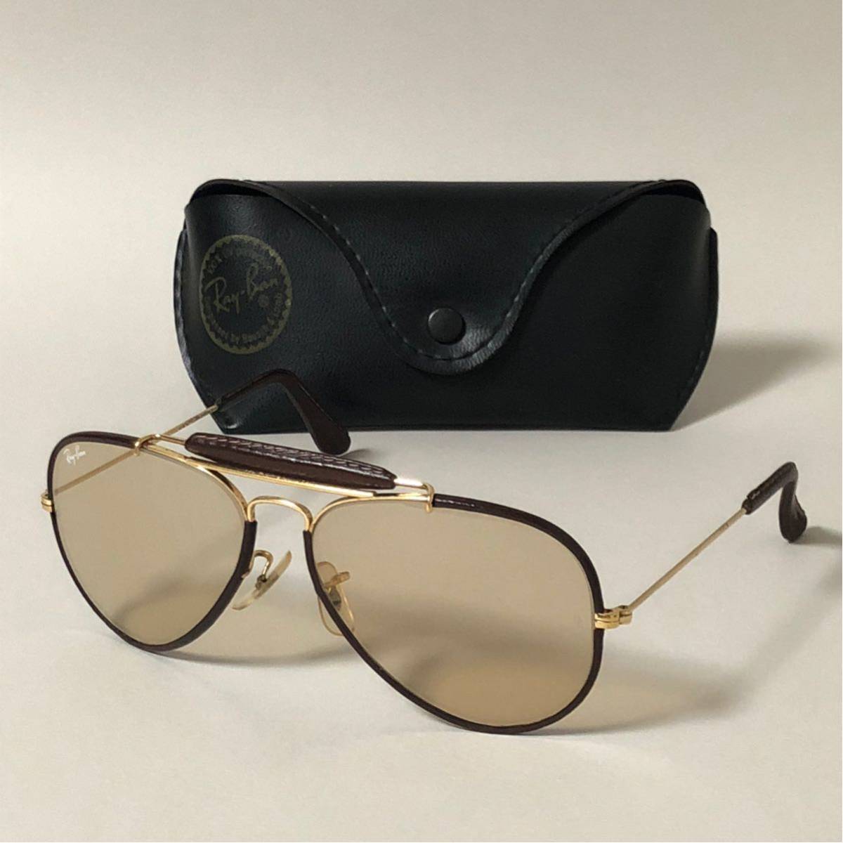 B&L RAY-BAN ボシュロムレイバン アウトドアーズマン レザー 58mm