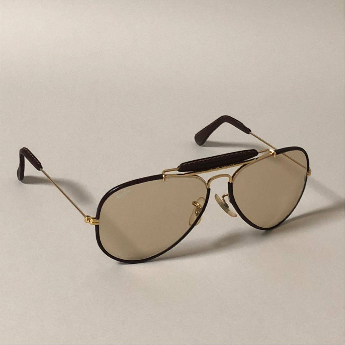 B&L RAY-BAN ボシュロムレイバン アウトドアーズマン レザー 58mm