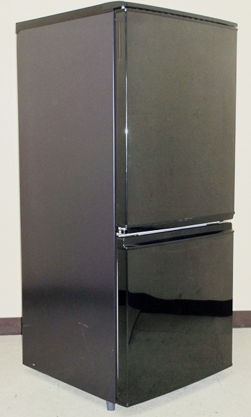 SHARP★開閉方向を自由に付け替え★つけかえどっちもドア採用★耐熱トップテーブル★2ドア冷蔵庫137L★SJ-14X-B★ブラック系(8R90414)