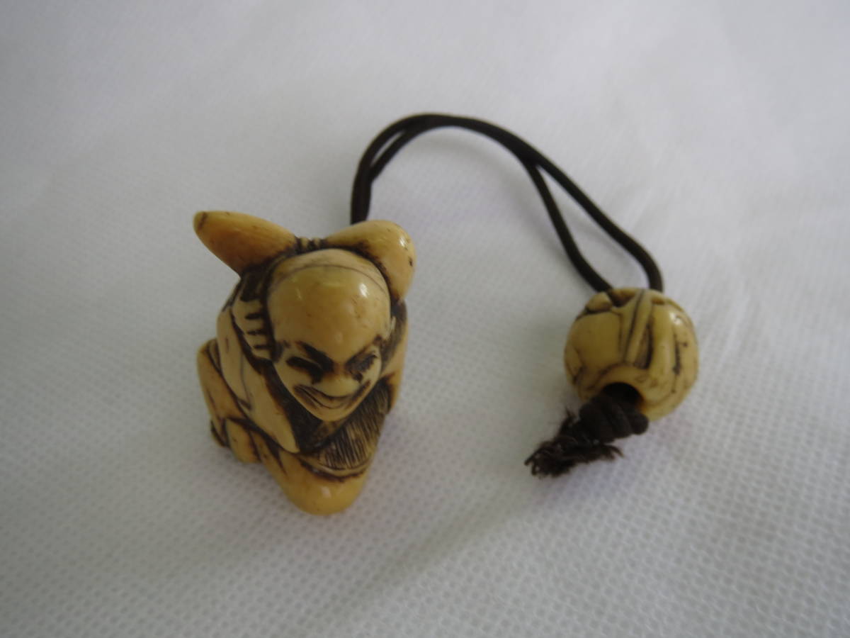超希少品‼︎ 江戸レトロ 昭和レトロ 置物 仙人根付 縁起物 骨董品 KK