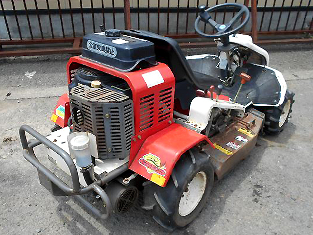 Ah4713 OREC オーレック RM86 ロータリーモア ラビットモア 乗用草刈機 カワサキ FC420V エンジン搭載 タンク内キレイ【動画有】_2